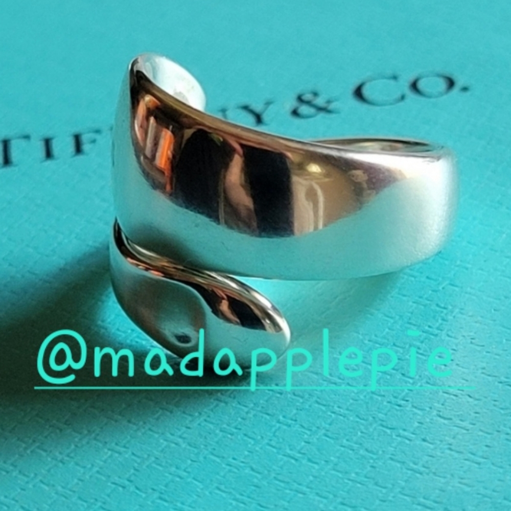 1910 Tiffany & Company Faneuil Spoon Ring #62 - Picture 3 of 10